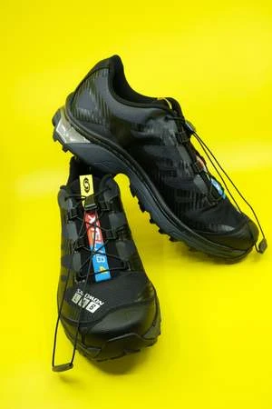 SALOMONXT 4 OG Sneakers - Black/Ebony 10 SALOMONXT 4 OG Sneakers - Black/Ebony - Image 8