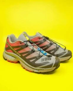 SALOMONXT-4 OG Shoes - Wren/Vintage Khaki