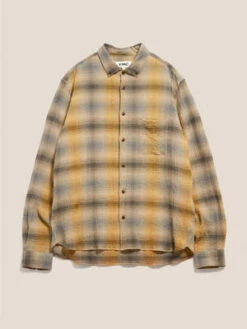 YMCDean Shirt - Multi Olive/Sand -Patagonia Clothing Shop YMC Dean Shirt in Multi Olive Sand 20230906171350