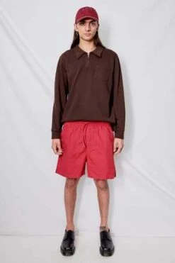 YMCShorty Ripstop Shorts - Red -Patagonia Clothing Shop YMC Shorty Ripstop Shorts Red 20230629003525 1