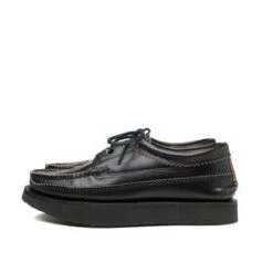 YUKETENWingtip Ghillie Moc Rocker DB Oxford - Black