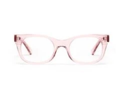 CaddisUNISEX Caddis Bixby Blue Light Glasses - Clear Pink