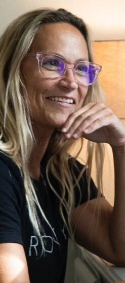 CaddisUNISEX Caddis Bixby Blue Light Glasses - Clear Pink -Patagonia Clothing Shop bixby blue light glasses 20211207201113 3