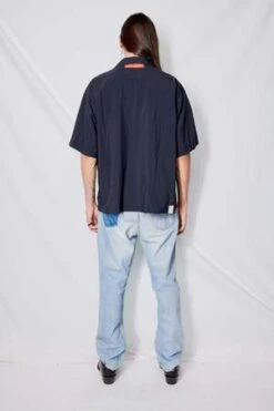 N-hoolywoodHalf Sleeve Button Up - Black -Patagonia Clothing Shop n hoolywood Half Sleeve Button Up Black 20230623202640 1