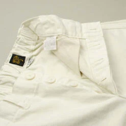 OrsloworSlow French Cotton Serg Work Pants - Ivory -Patagonia Clothing Shop orSlow French Work Pants Cotton Serg Ivory 20231019165550 3